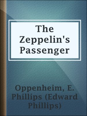 cover image of The Zeppelin's Passenger